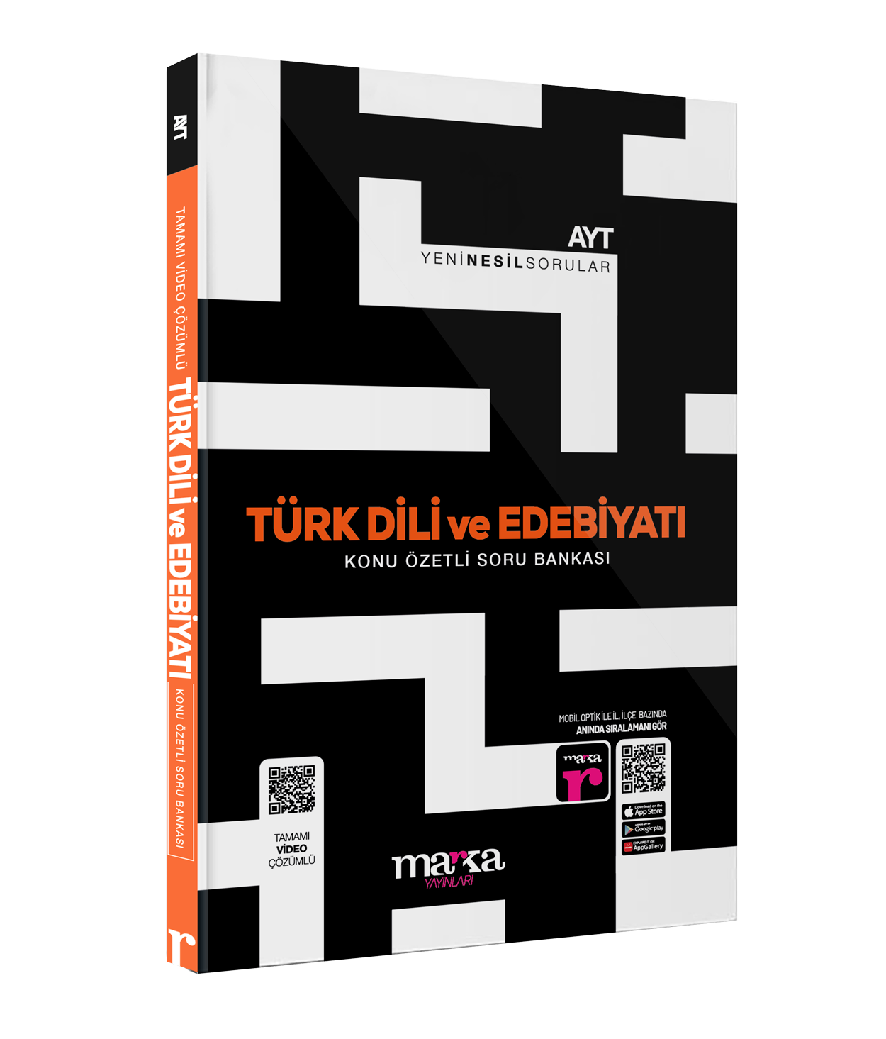 2026  AYT Türk Dili ve Edebiyatı Konu Özetli Yeni Nesil Soru Bankası Tamamı Video Çözümlü Marka Yayınları